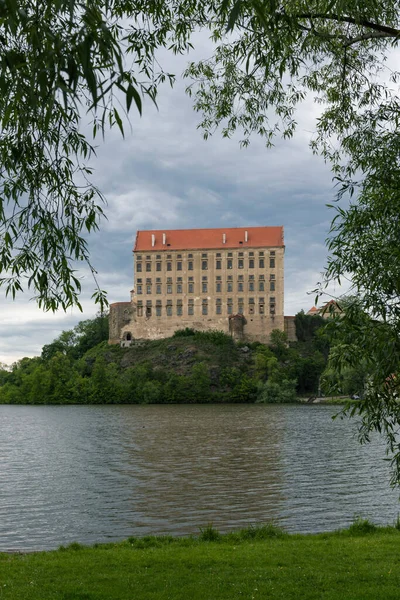 Hana 'daki Plumlov kalesi, Orta Moravya, Çek Cumhuriyeti