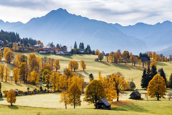 Podzimní Krajina Dachštýnska Rakousko — Stock fotografie
