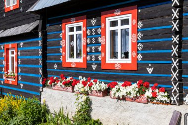 Slovakya 'nın Belianske Tatras yönetimindeki halk mimarisi