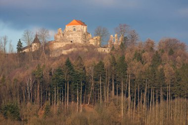 Doğu Bohemya 'da Potstejn harabeleri, Çek Cumhuriyeti