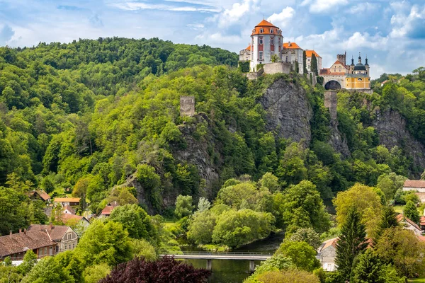 Замок Вранов Над Дыи Южная Моравия Чехия — стоковое фото