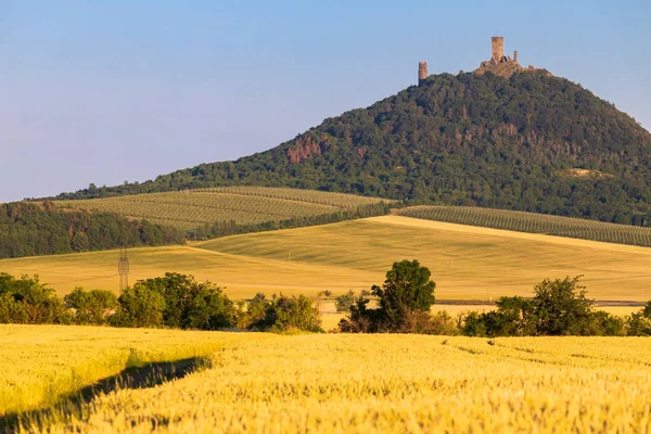 Hazmburk Dans Ceske Stredohori République Tchèque — Photo