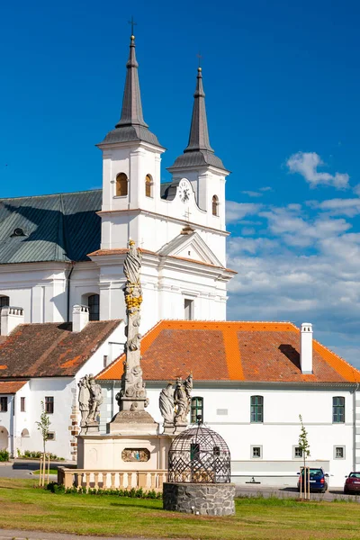 Baroque Church Holy Trinity Drnholec Southern Moravia Czech Republic — Stock Photo, Image