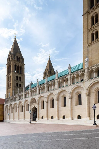 Katedra Pecs Okręg Baranya Węgry — Zdjęcie stockowe