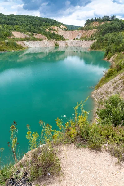 Miniera Allagata Vicino Skrabske Slovacchia — Foto Stock