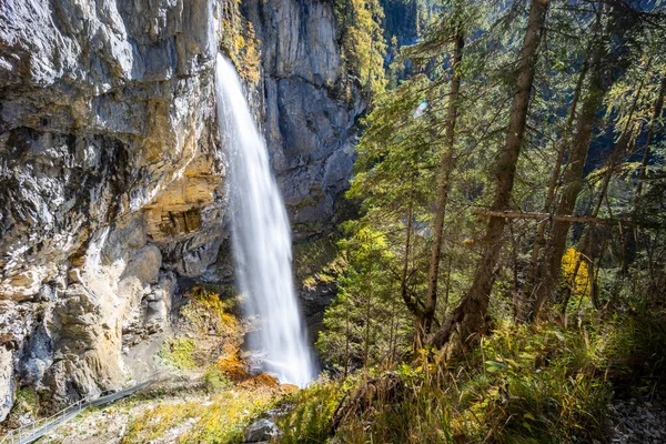 Vattenfall Johanneswasserfall Distriktet Sankt Johann Pongau Provinsen Salzburg Österrike — Stockfoto