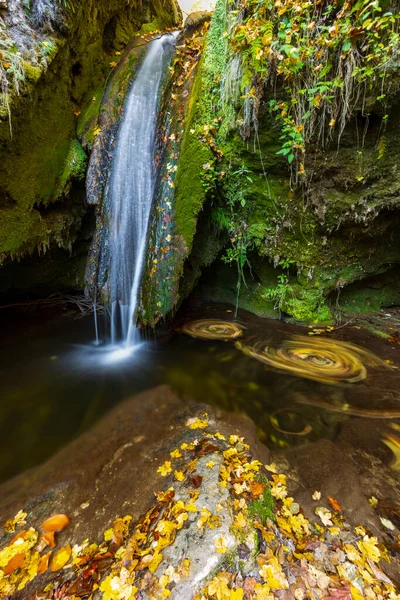 Cachoeira Hajsky Slovak Paradise Eslováquia — Fotografia de Stock