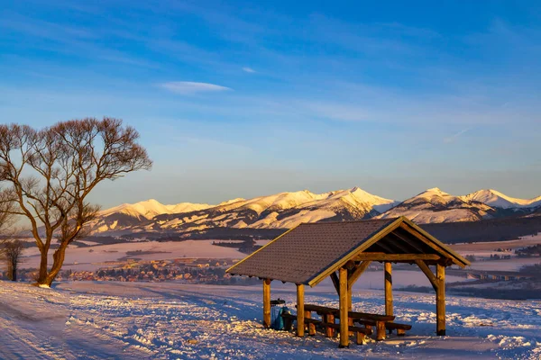 Westliche Tatra Rohace Winter Slowakei — Stockfoto