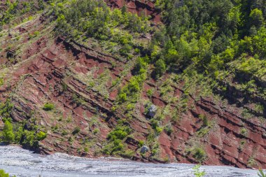 Gorges Du Daluis Bölgesel Doğa Rezervi, Var Nehri, Alpes-Maritimes, Provence-Alpes-Cote d 'Azur, Fransa
