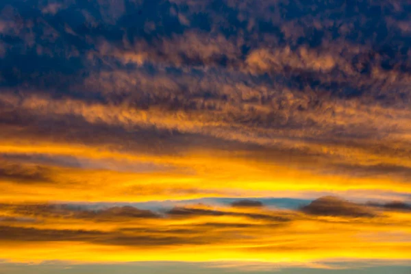 Nice Red Clouds Sky Sunset — Stock Photo, Image