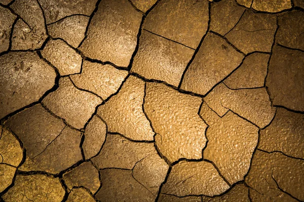 Трещины Поверхности Земли Абстрактный Естественный Фон — стоковое фото