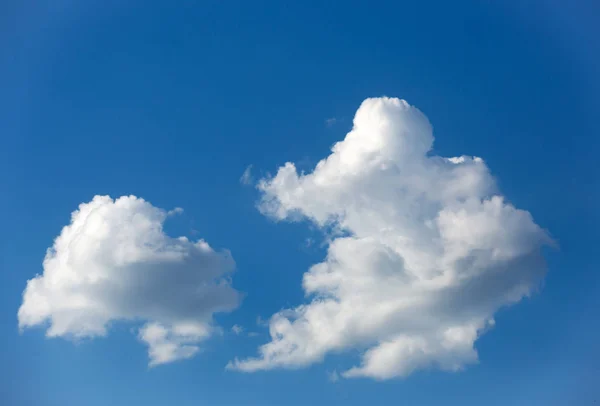 Schöne Wolken Blauen Himmel — Stockfoto