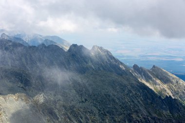 kayalara dağ silsilesi Tatras, Slovakya