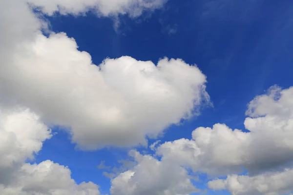 Nice Abstrakt Vita Moln Blå Himmel Bakgrund — Stockfoto