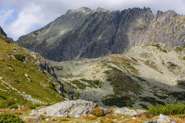 Mooie Dag Hight Tatra Gebergte Slowakije — Stockfoto