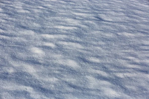 冰冻的雪面抽象自然背景 — 图库照片