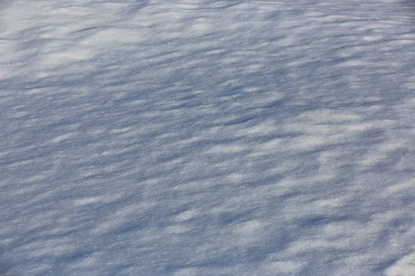 Wunter 领域的雪表面 抽象自然背景 — 图库照片