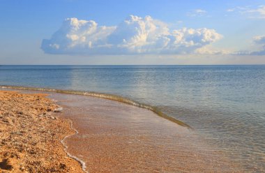 denizde sabah manzara