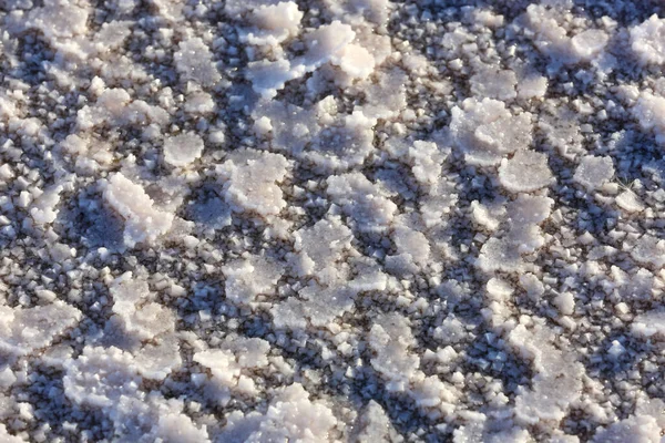 Texture Surface Dead Salt Lake — Stock Photo, Image