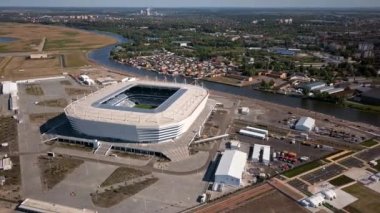 FIFA Dünya Kupası 2018 futbol stadyumu inşaatı tamamlandı