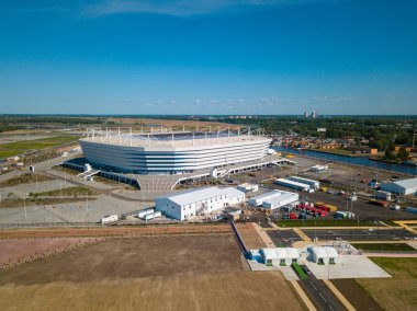 FIFA Dünya Kupası 2018 futbol stadyumu inşaatı tamamlandı