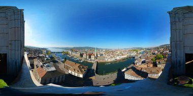 Hava tarihi merkezi Zürih Panoraması