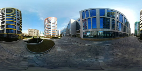 현대시의 360 파노라마 vr 이미지 — 스톡 사진