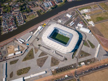 FIFA Dünya Kupası 2018 futbol stadyumu inşaatı tamamlandı