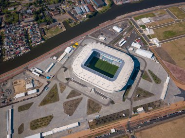 FIFA Dünya Kupası 2018 futbol stadyumu inşaatı tamamlandı