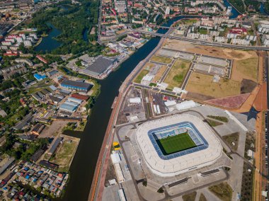 FIFA Dünya Kupası 2018 futbol stadyumu inşaatı tamamlandı