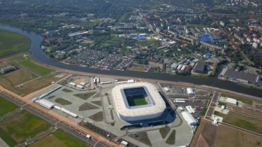 FIFA Dünya Kupası 2018 futbol stadyumu inşaatı tamamlandı