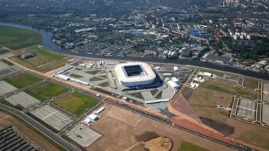 FIFA Dünya Kupası 2018 futbol stadyumu inşaatı tamamlandı