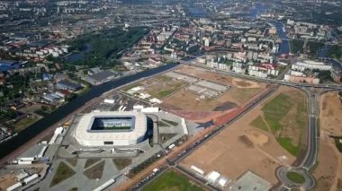 FIFA Dünya Kupası 2018 futbol stadyumu inşaatı tamamlandı