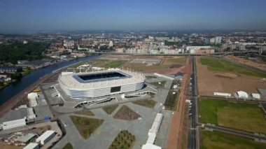 FIFA Dünya Kupası 2018 futbol stadyumu inşaatı tamamlandı