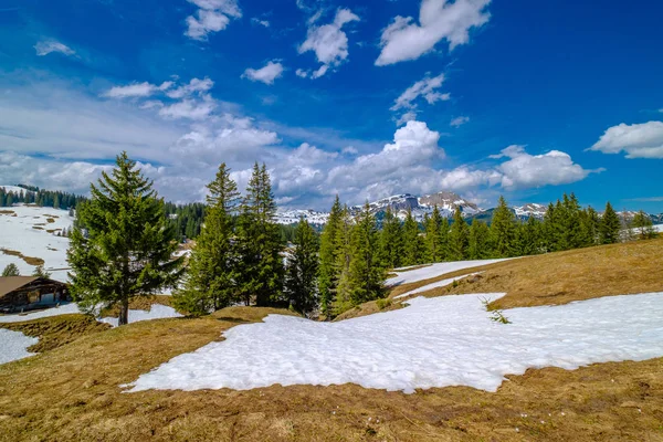 Hermoso paisaje de montañas Suiza —  Fotos de Stock