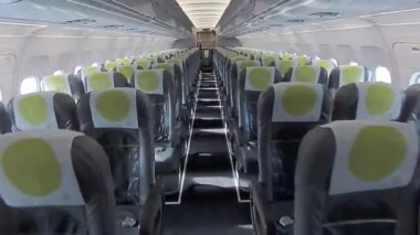 Yolcu airlplane iç yürüyüş