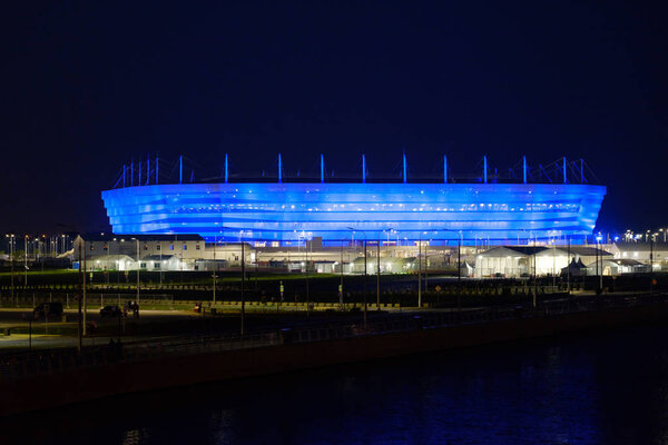 Завершено строительство футбольного стадиона к чемпионату мира по фифе 2018
