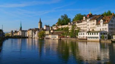 Hava tarihi merkezi Zürih Panoraması