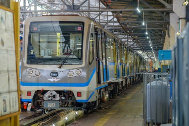 Metro metro istasyonu Krasnaya Presnya 'nın içi