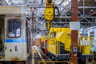 Metro metro istasyonu Krasnaya Presnya 'nın içi