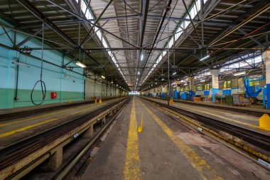 Metro metro istasyonu Krasnaya Presnya 'nın içi