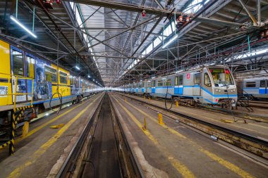 Metro metro istasyonu Krasnaya Presnya 'nın içi