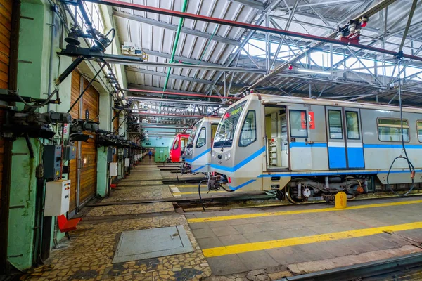 Métro dépôt de métro Krasnaya presnya intérieur — Photo