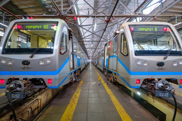 Metro metro istasyonu Krasnaya Presnya 'nın içi