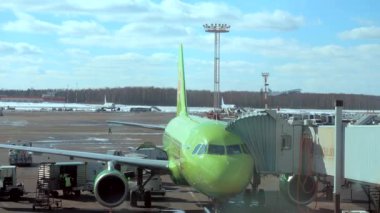 Gün zaman Domodedovo Uluslararası Havaalanı trafik