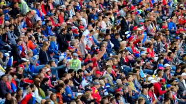 Sırbistan ve İsviçre maçı takım futbol taraftarları destek