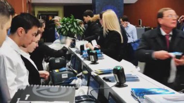 İş Konferansı ziyaretçi kayıt destede iade