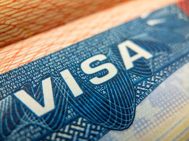 Amerika Birleşik Devletleri vize damgası pasaport