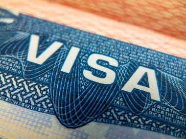 Amerika Birleşik Devletleri vize damgası pasaport