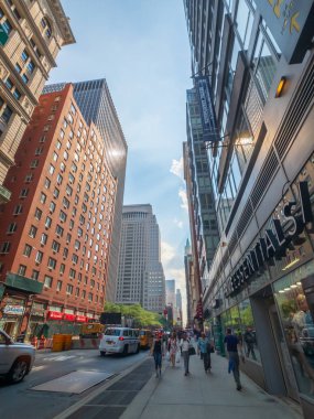 Manhattan şehir hayatında gün zaman